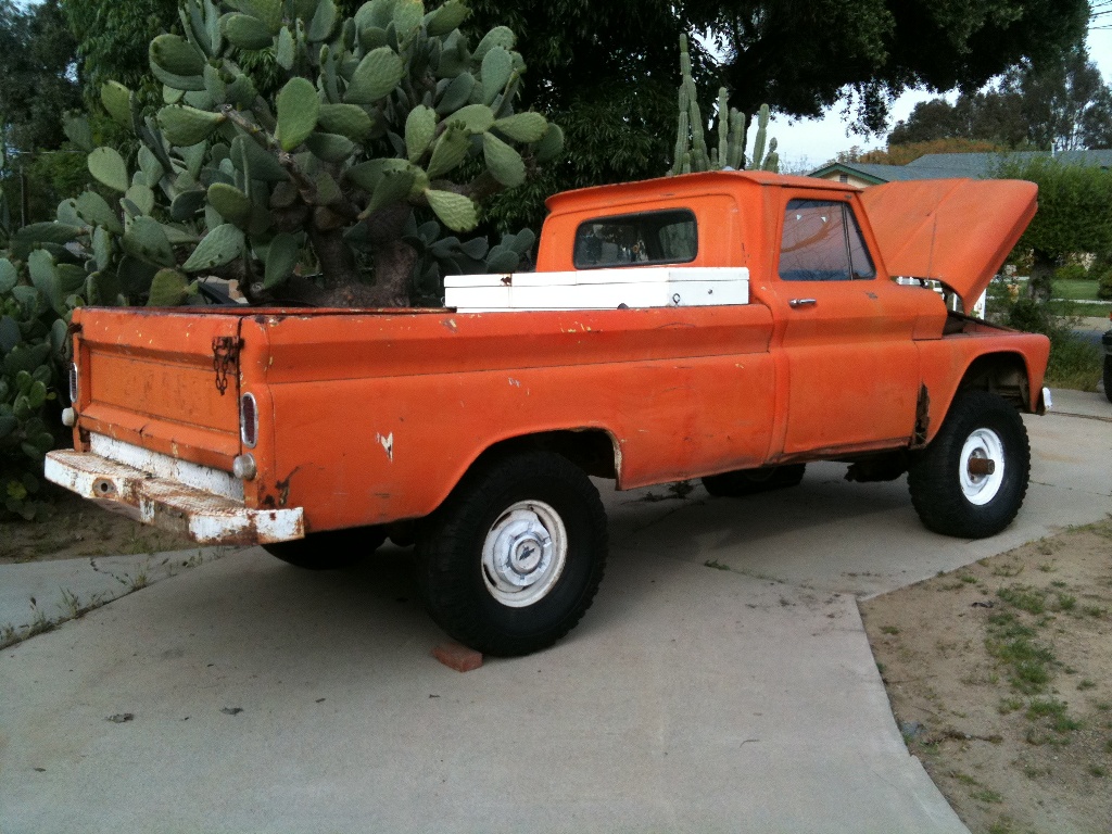 66 4x4 my sons new project - The 1947 - Present Chevrolet & GMC Truck